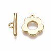 Brass Toggle Clasps X-KK-T063-95G-NF-2