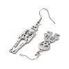 Non-Tarnish 304 Stainless Steel Dangle Earrings EJEW-P271-07P-2