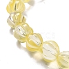 Transparent Glass Beads Strands GLAA-F114-02B-03-3
