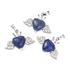 Natural Lapis Lazuli Pendants G-P492-02P-08-1