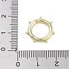 Brass Spring Gate Rings KK-M293-51G-3