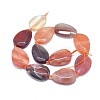 Natural Carnelian/Red Agate Bead Strands G-O179-J02-2