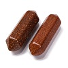 Synthetic Goldstone Double Terminated Points G-C153-01B-2