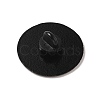 Flat Round Enamel Pins JEWB-P039-12EB-01-2