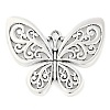 Tibetan Style Alloy Filigree Butterfly Pendants TIBEP-S282-AS-LF-1