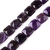 Natural Amethyst Beads Strands G-T138-168-4