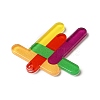 Rainbow Color Printed Acrylic Pendants OACR-B006-01H-3