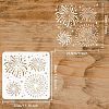 Large Plastic Reusable Drawing Painting Stencils Templates DIY-WH0172-797-2