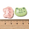 Frog/Cat Shape/Bear Translucent Resin Decoden Cabochons CRES-B019-07-3