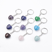 Natural & Synthetic Gemstone Keychain KEYC-F019-02