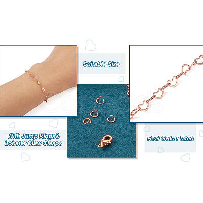 DIY Jewelry Chain Bracelet Necklace Making Kit DIY-TA0003-75-1