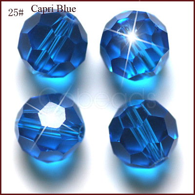 Imitation Austrian Crystal Beads SWAR-F021-10mm-243-1