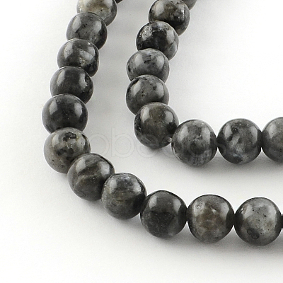 Natural Labradorite Round Bead Strands G-R342-10mm-09-1