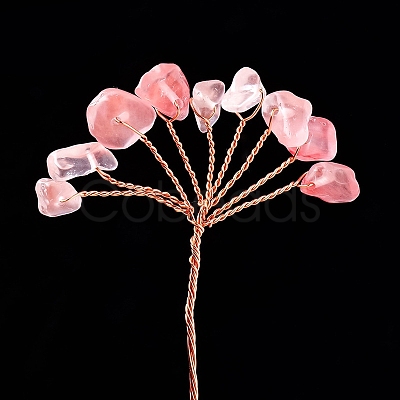 Natural Cherry Quartz Glass Display Decorations PW-WG3C0D9-13-1