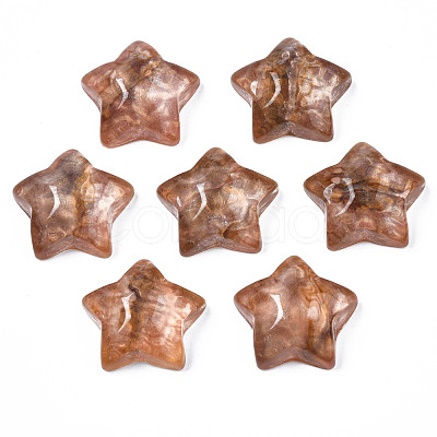 Transparent Resin Cabochons CRES-N031-001C-1