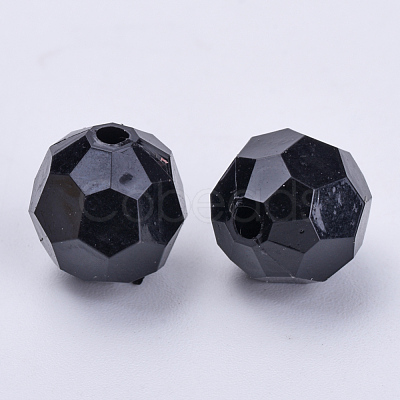 Acrylic Beads TACR-Q257-10mm-V72-1