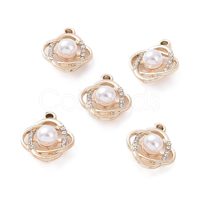 Alloy Rhinestone Pendants ALRI-C008-70LG-1