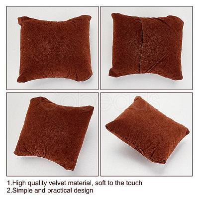 Lint Bracelet/Watch Pillow Jewelry Displays BDIS-WH0003-09D-1