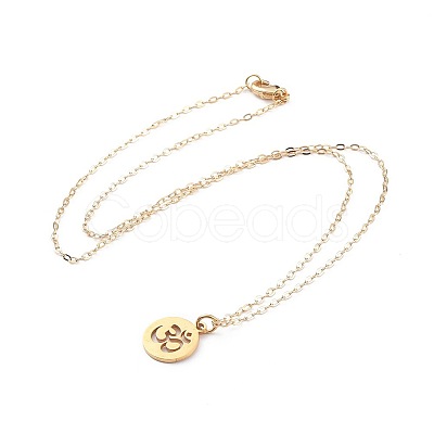 304 Stainless Steel Pendant Necklaces NJEW-JN02540-1