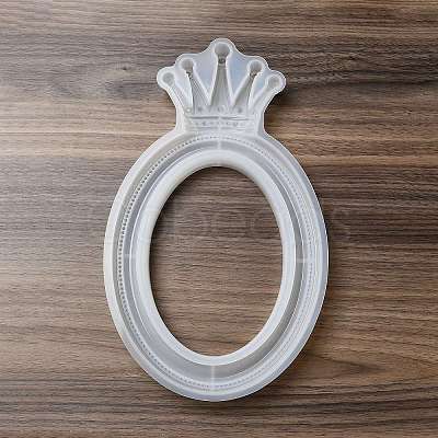 Crown Theme DIY Photo Frame Silicone Molds DIY-P074-01D-1