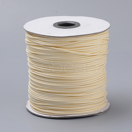 Braided Korean Waxed Polyester Cords YC-T002-0.8mm-127-1