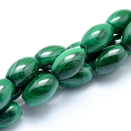 Natural Malachite Beads Strands G-D0011-09E-1