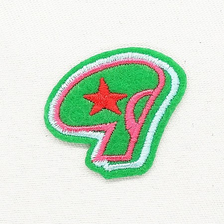 Computerized Embroidery Cloth Iron on/Sew on Patches DIY-K012-03-S1003-9-1