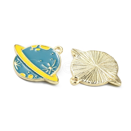 Alloy Enamel Pendants ENAM-CJC0006-61F-1