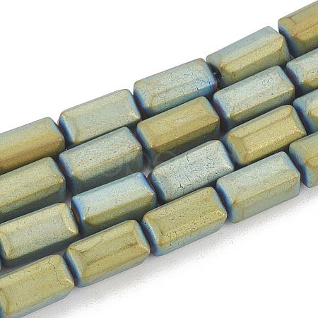 Electroplate Non-magnetic Synthetic Hematite Beads Strands G-N0322-12C-1