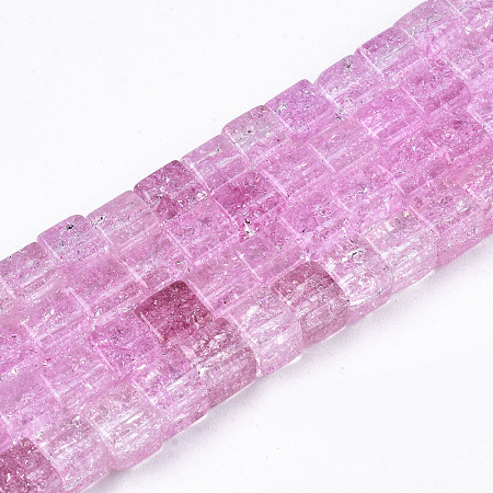 Crackle Glass Beads GLAA-S192-005F-1