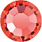 Preciosa&reg MAXIMA Crystal No Hotfix Flatback Stones, Czech Crystal, Dura Foiling, Round(438 11 615 Chaton Rose), 90350 Padparadscha, SS6(1.9~2.1mm)