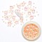 Nail Art Decoration Accessories, with Resin Cabochons, ABS Plastic Imitation Pearl Cabochons and Plastic Bead Storage Containers, Light Salmon, 39x15.5mm, Inner Diameter: 29mm, Clear Window: about 28mm