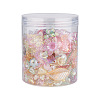 Craftdady 300Pcs 6 Style Transparent Acrylic Bead Caps TACR-CD0001-03-9