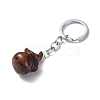 Natural Mahogany Obsidian Keychains KEYC-P011-04P-01-3