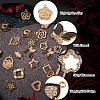 28Pcs 14 Styles Alloy Enamel Pendants FIND-TA0002-71-4