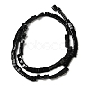 Natural Black Onyx Beads Strands G-Z045-A15-01-3