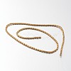 Electroplate Non-magnetic Synthetic Hematite Bead Strands G-F300-39-F03-2