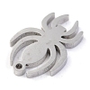 304 Stainless Steel Charms STAS-O142-47P-3