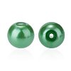   Pearlized Glass Pearl Round Beads HY-PH0001-6mm-074-3