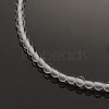 Natural Quartz Crystal Round Beads Strands G-P058-01-3