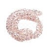 Electroplate Glass Beads Strands EGLA-D030-T4mm-B01-3