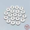 925 Sterling Silver Granulated Spacer Beads STER-T002-72S-1