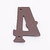 Iron Home Address Number AJEW-WH0018-93D-2