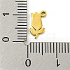 Laser Cut 304 Stainless Steel Charms STAS-G323-02G-3