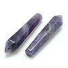 Natural Amethyst Pointed Beads X-G-E490-E21-2