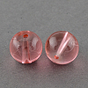 Drawbench Transparent Glass Beads Strands GLAD-Q012-6mm-01-1