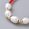 Braided Bead Bracelets BJEW-JB04821-6