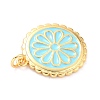 Real 18K Gold Plated Brass Pendants X-KK-L206-013G-03-4