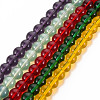 Transparent Glass Beads Strands GLAA-S201-01B-1