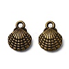 Tibetan Style Alloy Charms TIBEP-R304-105AB-LF-3